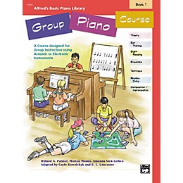 Alfred Alfred's Basic Group Piano Course Book 1