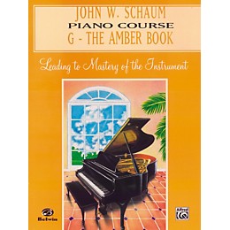 Alfred John W. Schaum Piano Course G The Amber Book