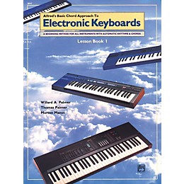 Alfred Alfred's Basic Chord Approach to Electronic Keyboards Lesson Book 1