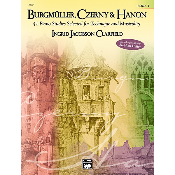 Alfred Burgmuller Czerny & Hanon Piano Studies Selected for Technique and Musicality, Volume 2