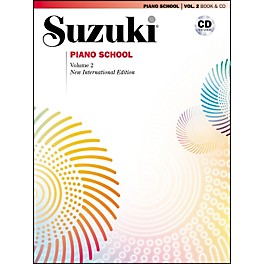 Suzuki Suzuki Piano School New International Edition Piano Book and CD Volume 2