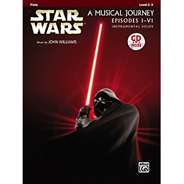 Alfred Star Wars Flute Instrumental Solos (Movies I-VI) Book & CD