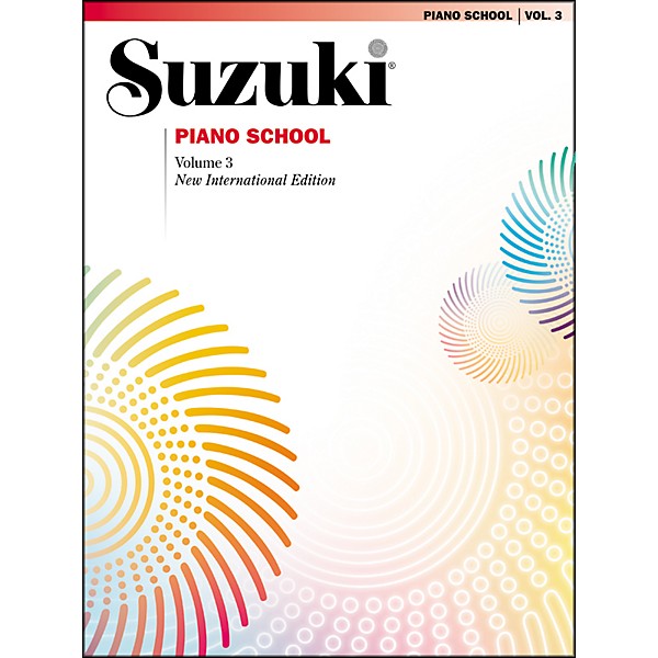 Suzuki Suzuki Piano School New International Edition Piano Book Volume 3