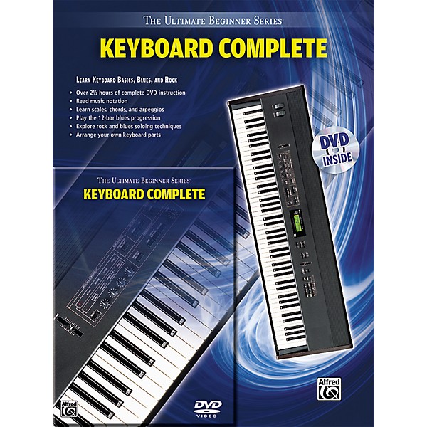 Alfred Ultimate Beginner Series Keyboard Complete Book & DVD