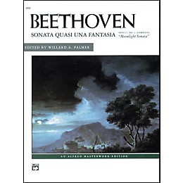 Alfred Beethoven Moonlight Sonata Op. 27 No. 2 (Complete) Late Intermediate/Early Advanced Piano Solo