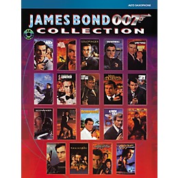 Alfred James Bond 007 Collection Alto Sax Book & CD