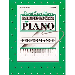 Alfred David Carr Glover Method for Piano Performance Primer