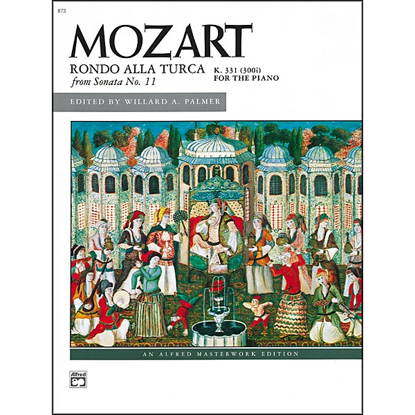 Alfred Mozart Rondo allay Turco (from Sonata No. 11  K. 331/300i) Late Intermediate Piano Sheet