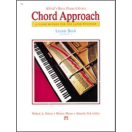 Alfred Alfred's Basic Piano Chord Approach Lesson Book 1