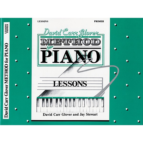 Alfred David Carr Glover Method for Piano Lessons Primer