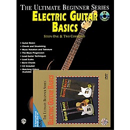 Alfred Ultimate Beginner Series Electric Guitar Basics Book, CD & DVD