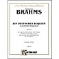 Alfred Brahms German Requiem (Ein Deutsches Requiem) Op. 45 SATB with S. Bar Soli thumbnail