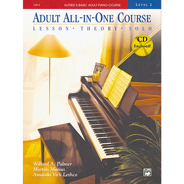 Alfred Alfred's Basic Adult All-in-One Piano Course Book 2