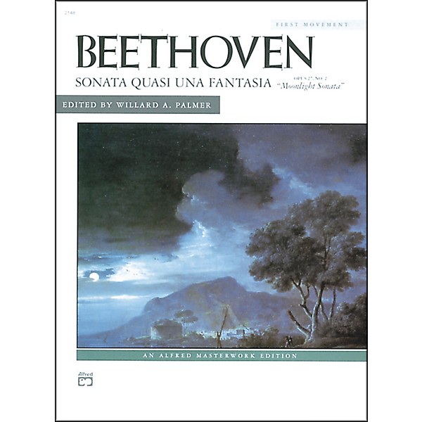 Alfred Beethoven Moonlight Sonata Op. 27 No. 2 (1st Movement) Late Intermediate Piano