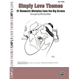 Alfred Simply Love Themes Easy Piano