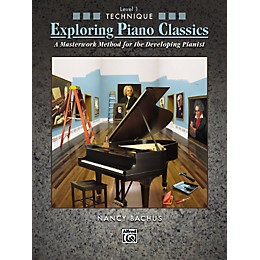 Alfred Exploring Piano Classics Technique Level 1