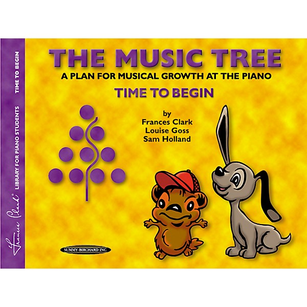 Alfred The Music Tree Student's Book Time to Begin