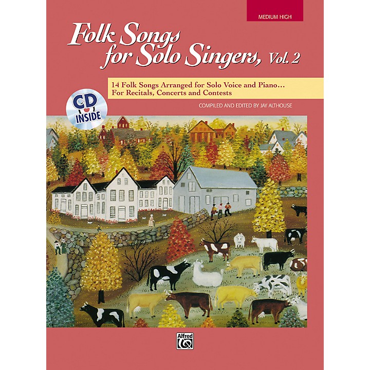 Alfred Folk Songs for Solo Singers Vol. 2 Guitar Center