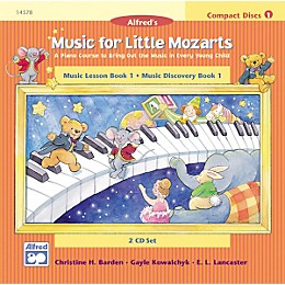 Alfred Music for Little Mozarts CD 2-Disc Sets for Lesson and Discovery Books Level 1
