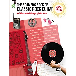 Alfred The Boomer's Book of Classic Rock Guitar '60s - '70s Easy Guitar TAB