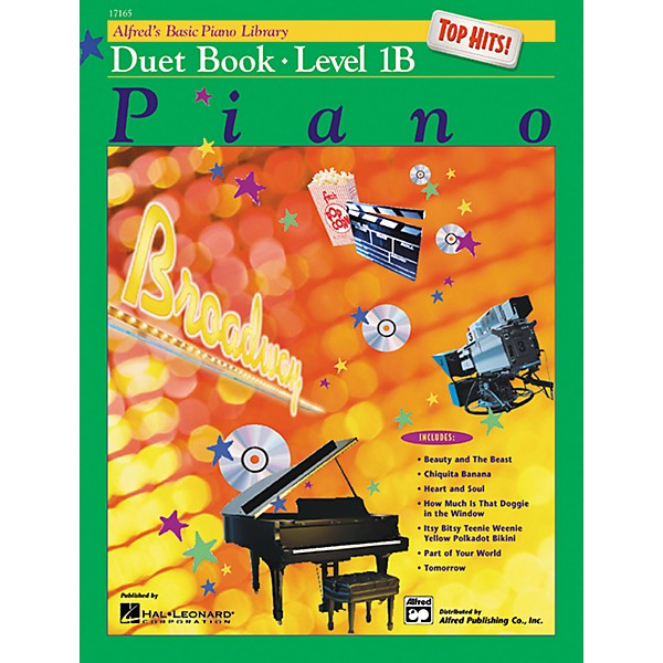 Alfred Alfred's Basic Piano Course Top Hits! Duet Book 1B | Guitar Center