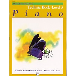 Alfred Alfred's Basic Piano Course Technique Book 3
