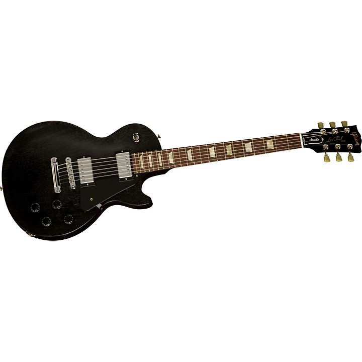 Gibson Les Paul Studio Mahogany Electric Guitar Satin Ebony Baked Maple  Fretboard | Guitar Center