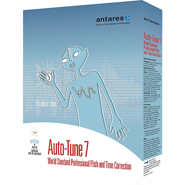 Antares Auto-Tune 7 Native Software Plug-In TDM