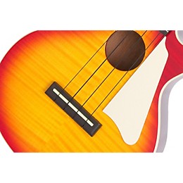 Open Box Epiphone Les Paul Acoustic-Electric Concert Ukulele Outfit Level 1 Heritage Cherry Sunburst