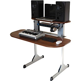 Sefour X15 Studio DJ Desk Tobacco Walnut