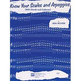 Alfred Know Your Scales and Arpeggios Piano