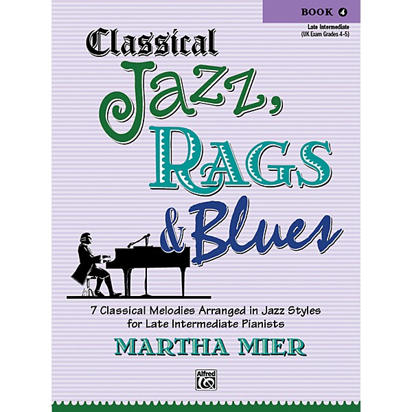 Alfred Classical Jazz Rags & Blues Book 4 Piano