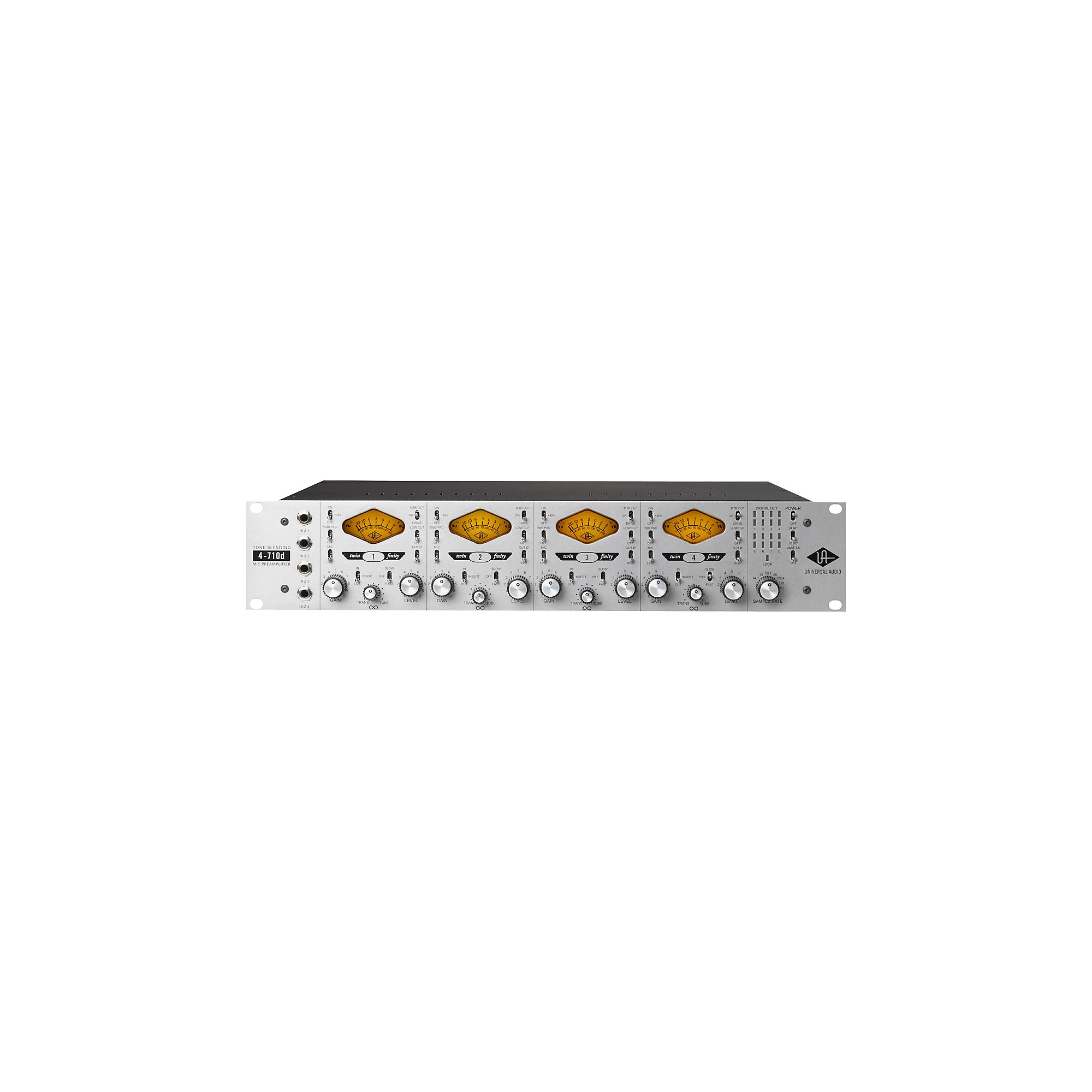 Universal Audio 4-710d 4-Channel Mic Preamp | Guitar Center