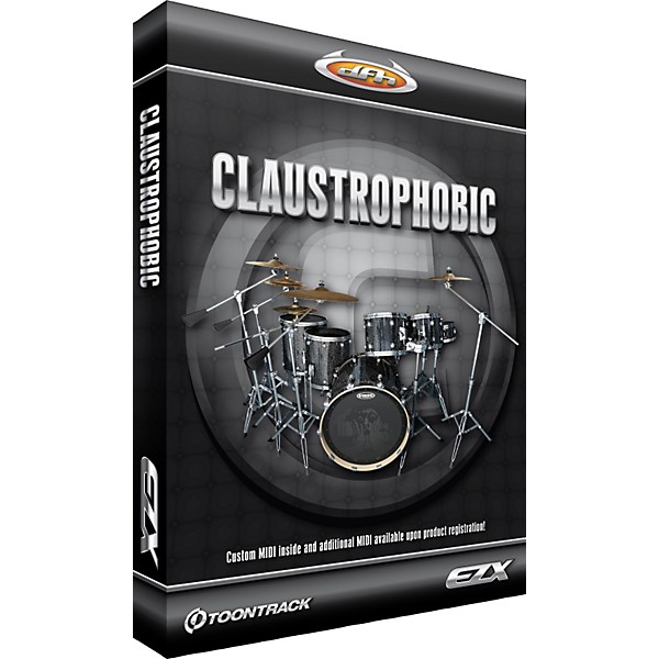 Toontrack Claustrophobic EZX Software Download