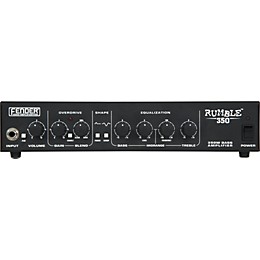 Open Box Fender Rumble 350 350W Bass Amp Head Black | Guitar Center