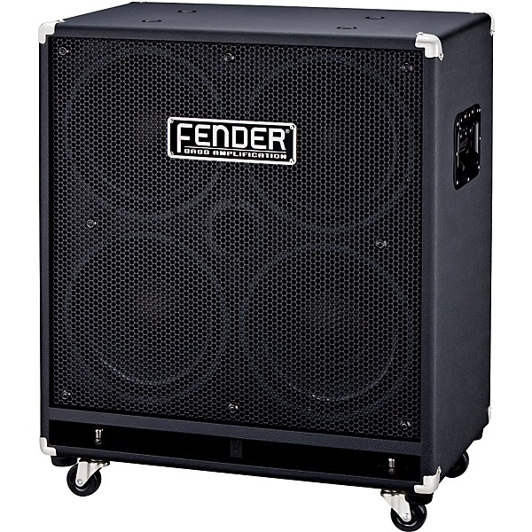 Fender Rumble 410 4x10 Bass Speaker Cabinet Black 4 Ohms | Guitar
