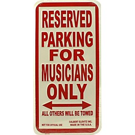 AIM Musicians Only Metal Sign