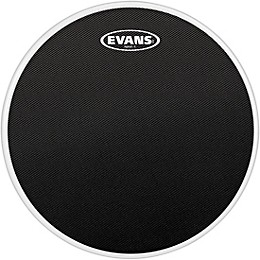 Evans Hybrid-Soft Marching Snare Drum Batter Head Black 14 in.
