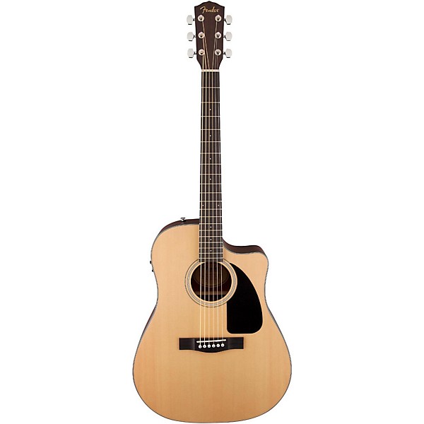 Fender Classic Design Series CD-100CE Cutaway Dreadnought Acoustic-Electric Guitar Natural