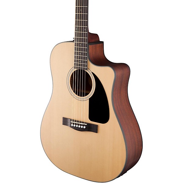 Fender Classic Design Series CD-100CE Cutaway Dreadnought Acoustic-Electric Guitar Natural