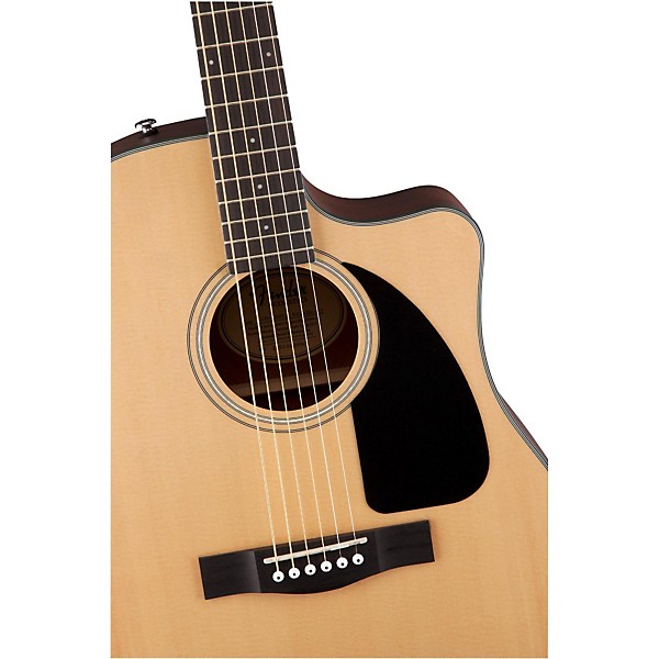 Fender Classic Design Series CD-100CE Cutaway Dreadnought Acoustic-Electric Guitar Natural