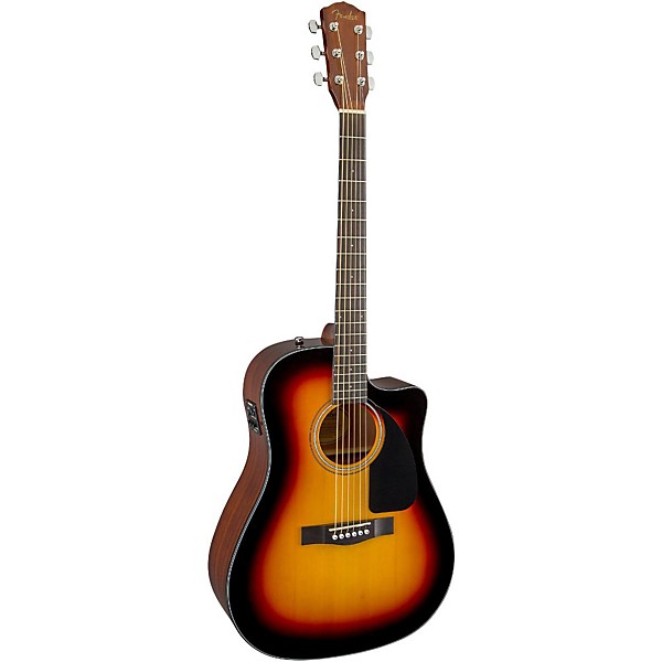 Open Box Fender Classic Design Series CD-60CE Cutaway Dreadnought