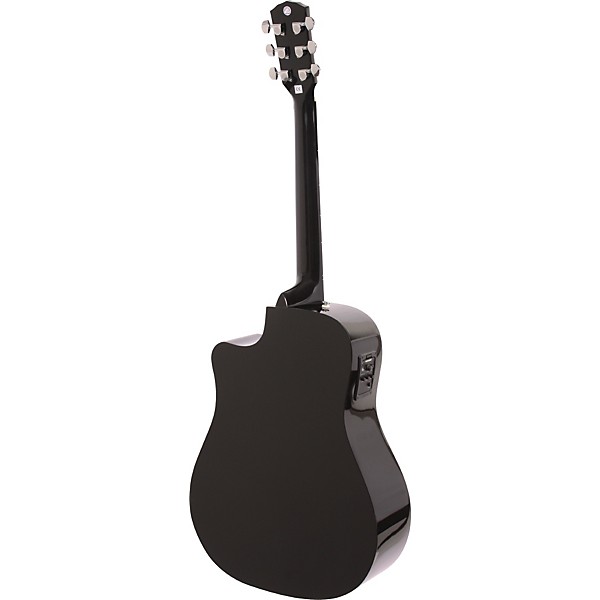 Fender CD110 CE Acoustic-Electric Cutaway Guitar Black
