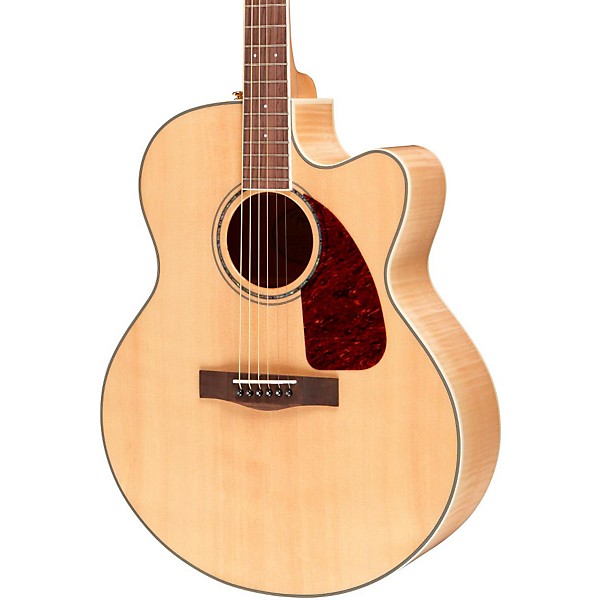 【美品】Fender Acoustics CJ290S NAT Open Box Fender CJ290S Flame Maple Jumbo Acoustic Guitar