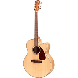 Fender CJ290S Flame Maple Jumbo Acoustic Guitar Natural