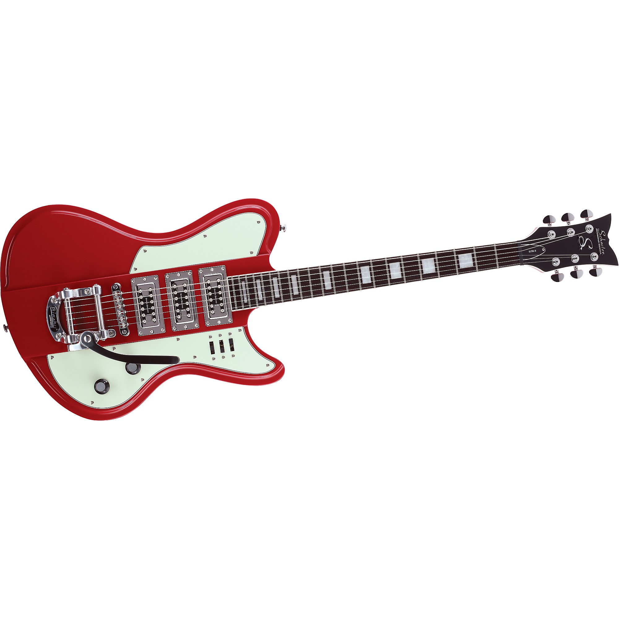 Schecter Guitar Research Ultra III Electric Guitar Vintage Red