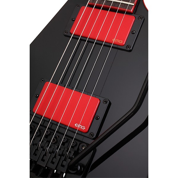 Schecter Guitar Research Gary Holt V-1 Electric Guitar Black