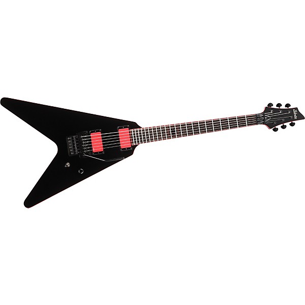 Schecter Diamond Series Damien-FR Black – Chicago Music Exchange