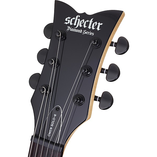 Schecter Guitar Research 2011 Omen Solo-6 Electric Guitar Satin Walnut