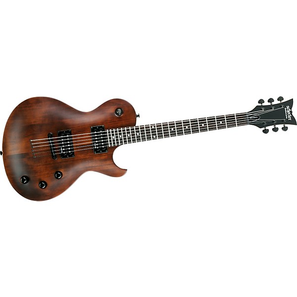 Schecter Guitar Research 2011 Omen Solo-6 Electric Guitar Satin Walnut